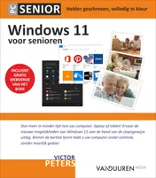 Omslag van Windows 11 voor senioren