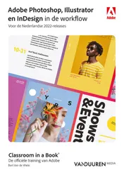 Omslag van Photoshop, InDesign en Illustrator in de workflow