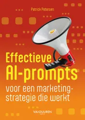 Omslag van Effectieve AI-prompts voor een marketingstrategie die werkt