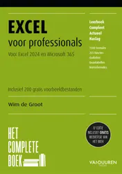 Omslag van Het Complete Boek Excel voor professionals