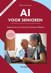 Omslag van AI voor senioren, 4e editie (inclusief gratis chatbot)