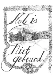 Omslag van Het is niet gebeurd