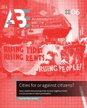 Omslag van Cities for or against citizens?