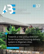 Omslag van Towards a new policy direction for an improved housing delivery system in Nigerian cities
