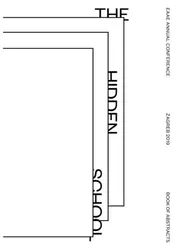 Omslag van The Hidden School