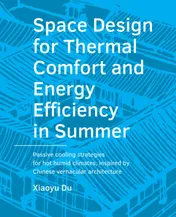 Omslag van Space Design for Thermal Comfort and Energy Efficiency in Summer