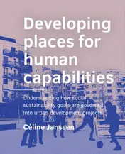 Omslag van Developing places for human capabilities