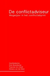 Omslag van De conflictadviseur