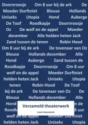 Omslag van Verzameld theaterwerk