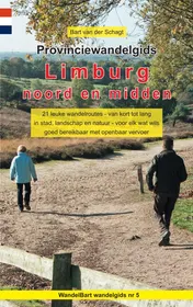 Omslag van Provinciewandelgids Limburg noord en midden