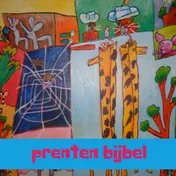 Omslag van prenten bijbel