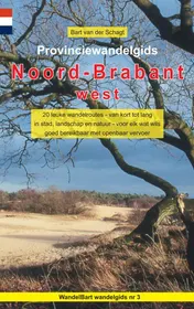 Omslag van Provinciewandelgids Noord-Brabant west