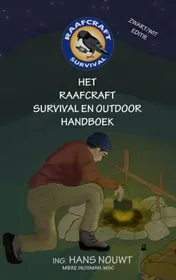 Omslag van Het Raafcraft Survival en Outdoor Handboek - Zwart/wit editie
