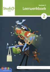 Omslag van leerjaar 5 leerwerkboek blok 2