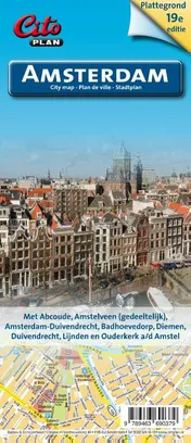 Omslag van Citoplan stadplattegrond Amsterdam