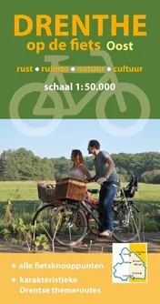Omslag van Drenthe op de fiets - Oost