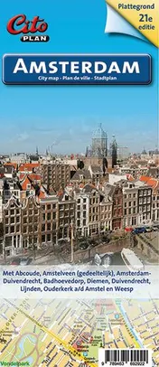 Omslag van Citoplan stadsplattegrond Amsterdam