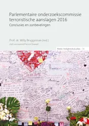 Omslag van Parlementaire onderzoekscommissie terroristische aanslagen 2016