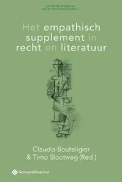 Omslag van Het empathisch supplement in recht en literatuur