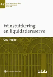 Omslag van 42-Winstuitkering en liquidatiereserve
