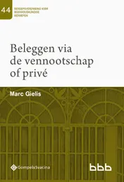 Omslag van 44-Beleggen via de vennootschap of privé