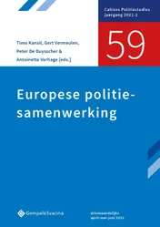 Omslag van Europese politiesamenwerking
