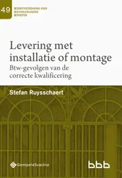 Omslag van 49-Levering met installatie of montage