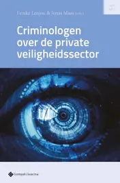 Omslag van Criminologen over de private veiligheidssector