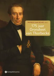 Omslag van 175 jaar Grondwet van Thorbecke