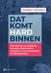 Omslag van Dat komt hard binnen