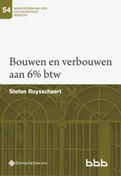 Omslag van Bouwen en verbouwen aan 6% btw