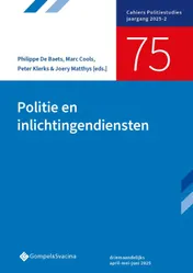Omslag van Politie en inlichtingendiensten