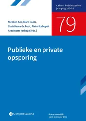 Omslag van Publieke en private opsporing