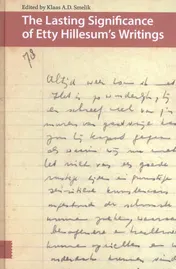 Omslag van The Lasting Significance of Etty Hillesum's Writings