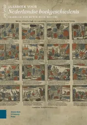 Omslag van Jaarboek voor Nederlandse boekgeschiedenis 29/2022