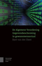Omslag van De Algemene Verordening Gegevensbescherming in gewonemensentaal