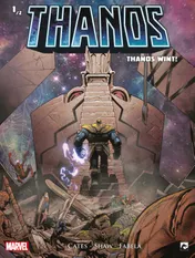 Omslag van Thanos wint
