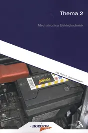 Omslag van Mechatronica - Thema 2