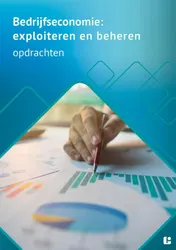 Omslag van Bedrijfseconomie exploiteren en beheren opdrachten, licentie + werkboek