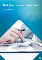 Omslag van Bedrijfseconomie financieren opdrachten, licentie + werkboek