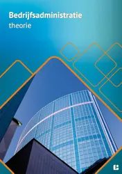 Omslag van Bedrijfsadministratie theorie, licentie + boek