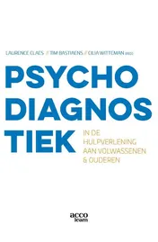 Omslag van Psychodiagnostiek in de hulpverlening aan volwassenen en ouderen