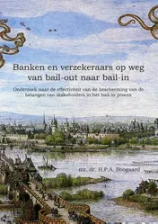 Omslag van Banken en verzekeraars op weg van bail-out naar bail-in