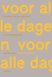 Omslag van Voor alle dagen
