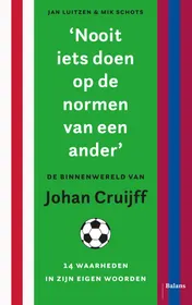 Omslag van 'Nooit iets doen op de normen van een ander'