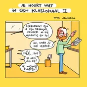 Omslag van Je hoort wat in een klaslokaal 2