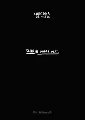 Omslag van Schrijf maar wat