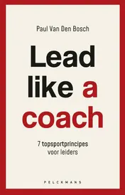 Omslag van Lead like a coach