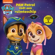 Omslag van Paw Patrol redt een ruimteschip