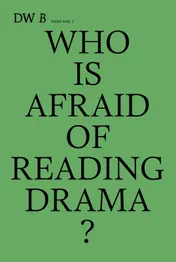 Omslag van Who is afraid of reading drama?